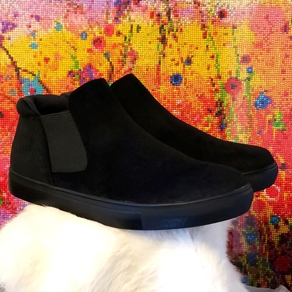 Womens CocoNuts by Matisse Harlan Velvet Slip-on Sneakers - Picture 3 of 11